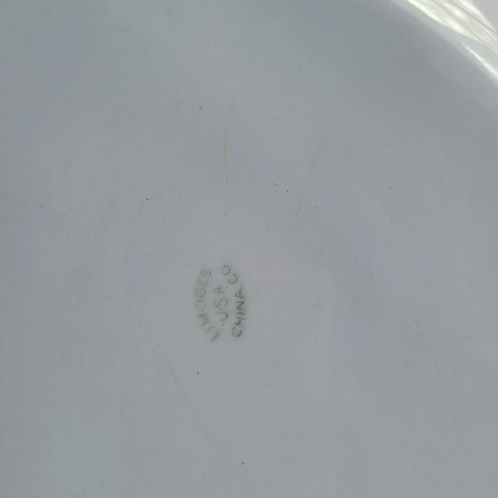 Vintage platter plate